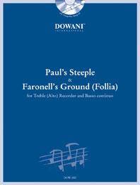 Paul's Steeple (Traditional) and Faronell's Ground - (Follia) for Treble (Alto) Recorder and BC - skladby pro altovou flétnu